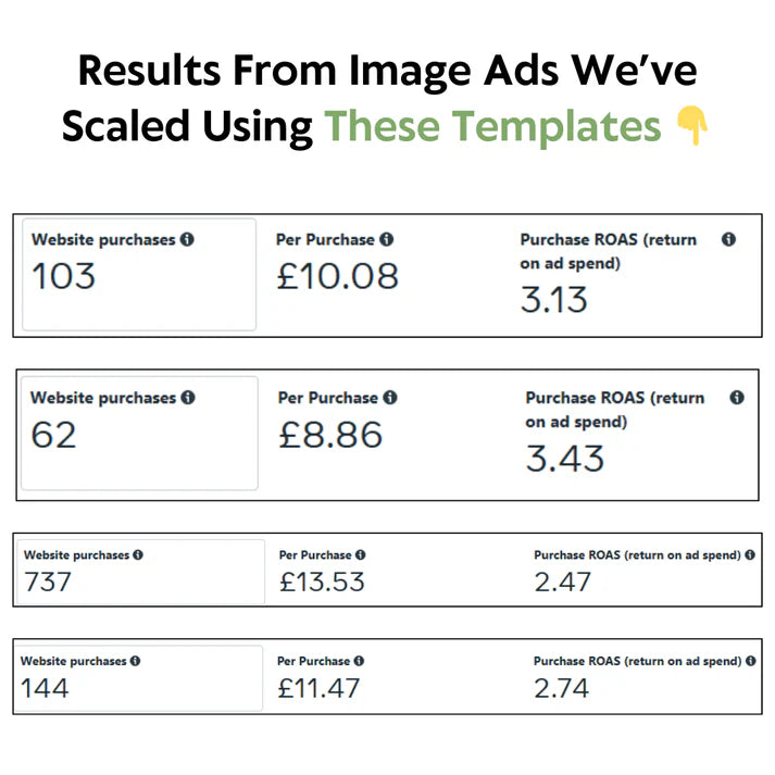 92 Facebook Image Ad Templates
