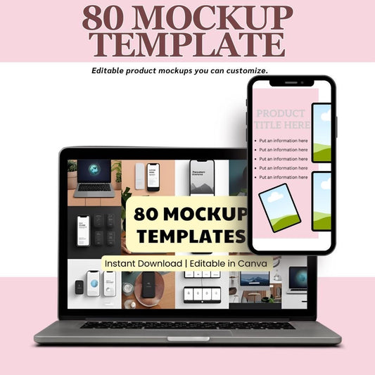80+ Canva Templates & Mockups