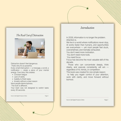 The Focus Advantage – Master Concentration and Win in a Distracted Digital World