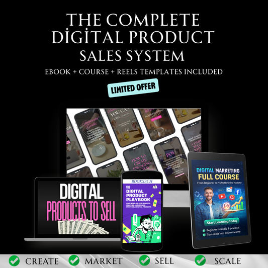 Build a $1K–$3K/Month Income with Digital Products — Step by Step