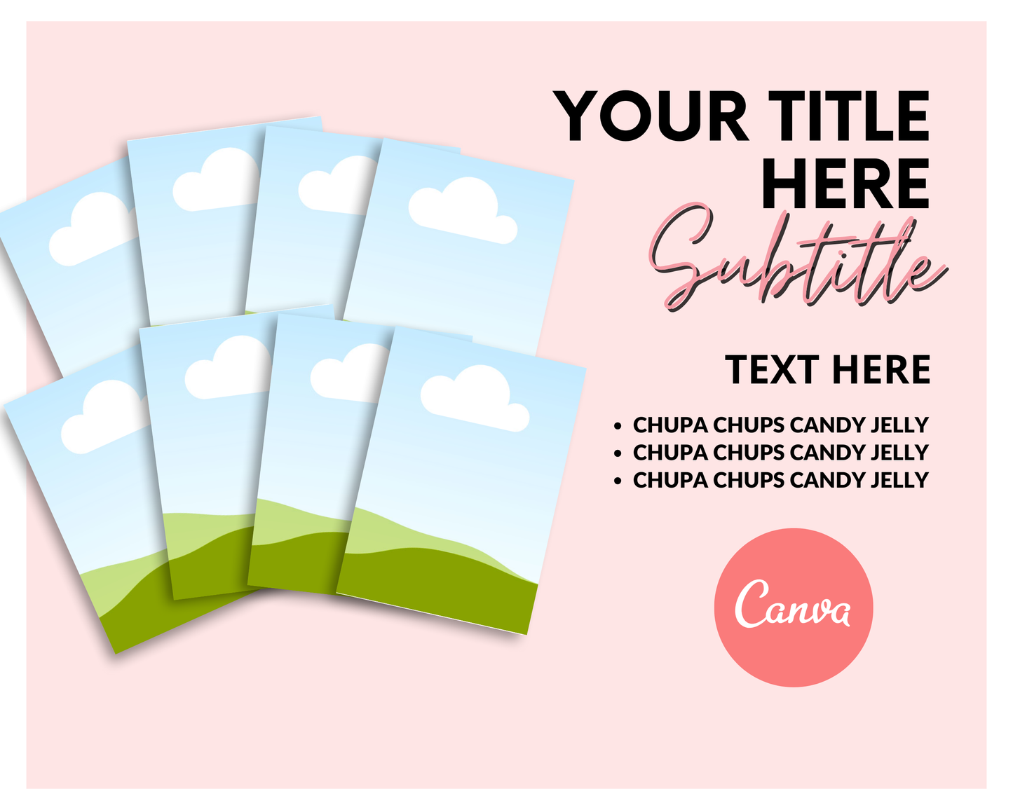 Canva Template Collection (80+ Editable Designs)