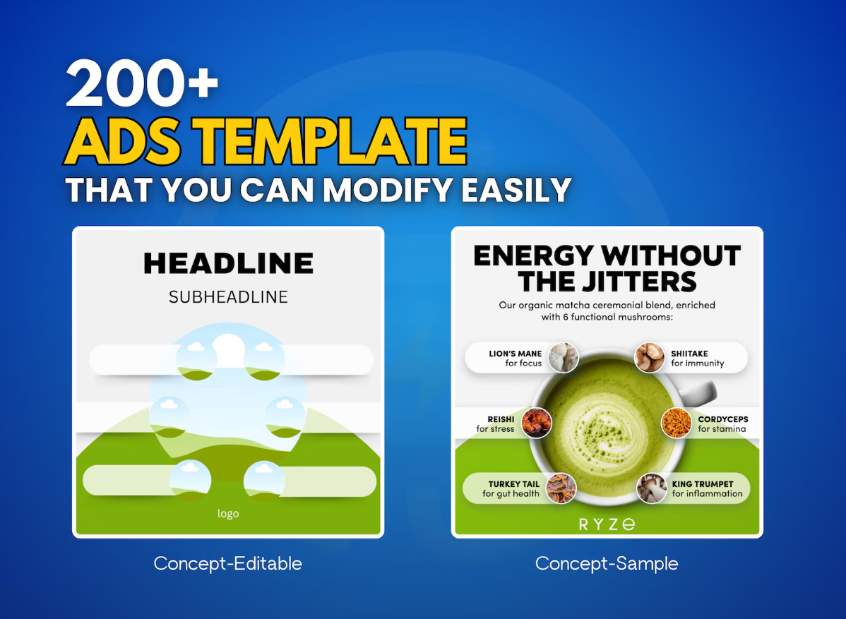 500+ Proven Meta Ad Templates That Actually Convert (No Guesswork)