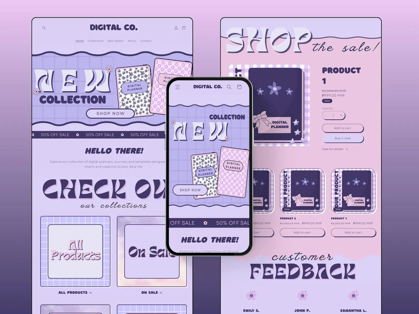 Theme Shopify For Digital Product